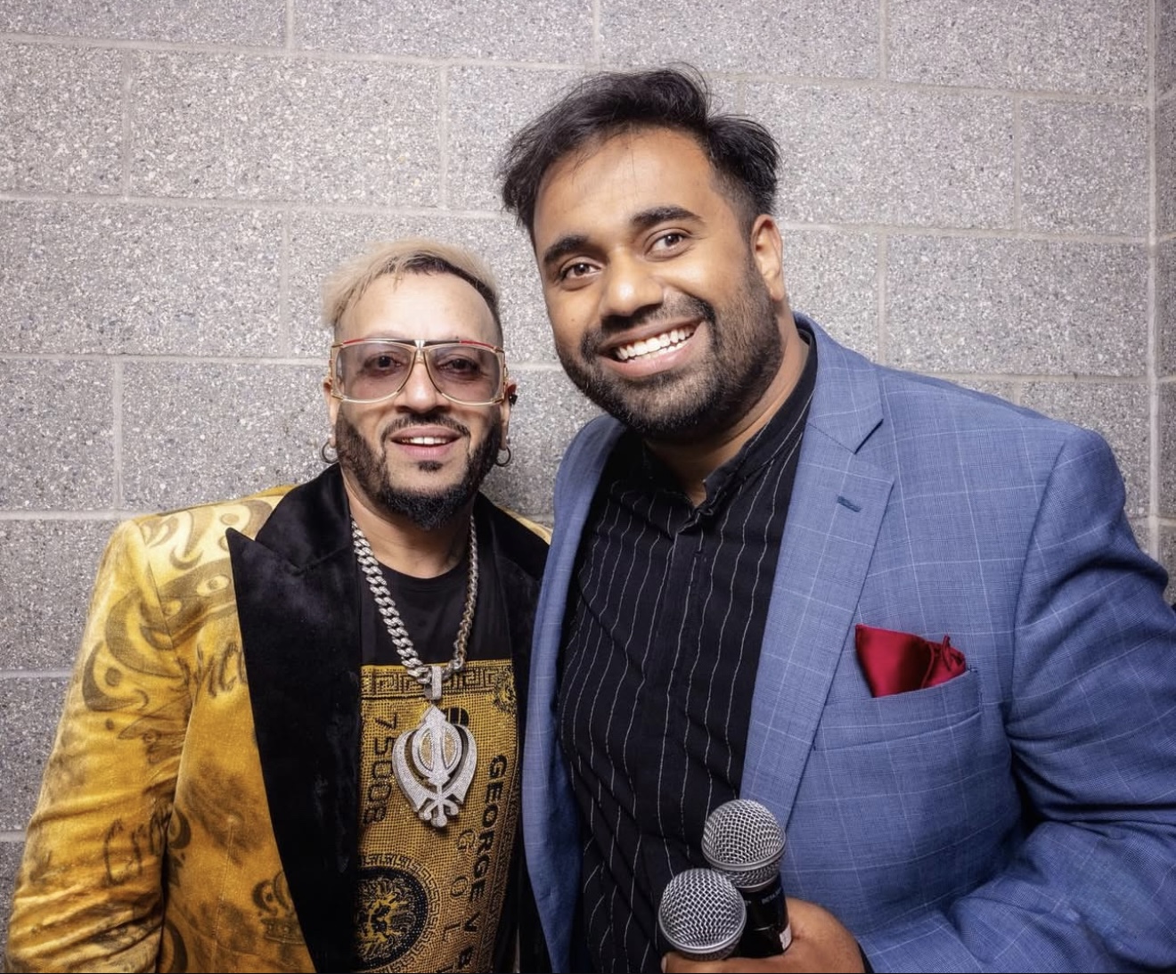 Arrjun Singh with Jazzy B
